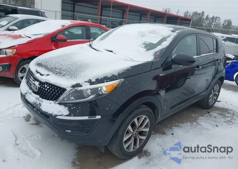 2016 Kia Sportage Lx from USA, damaged, VIN KNDPBCAC9G7870284